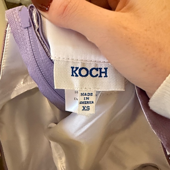 Purple Ruffled Top - Picture 2 of 3